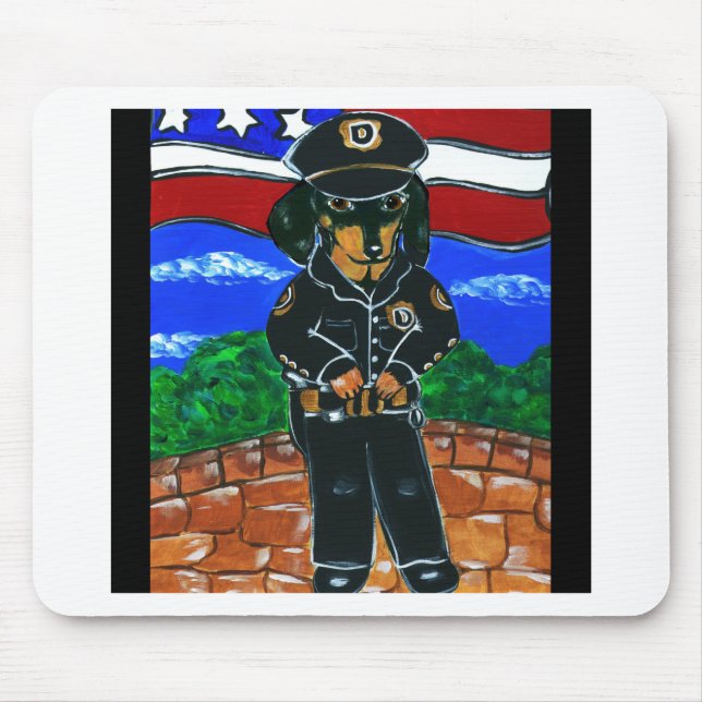 Alfombrilla De Ratón Teckel (Frente)