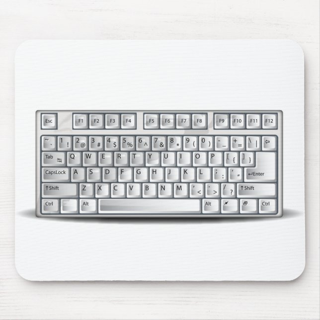 Alfombrilla De Ratón Teclado (Frente)