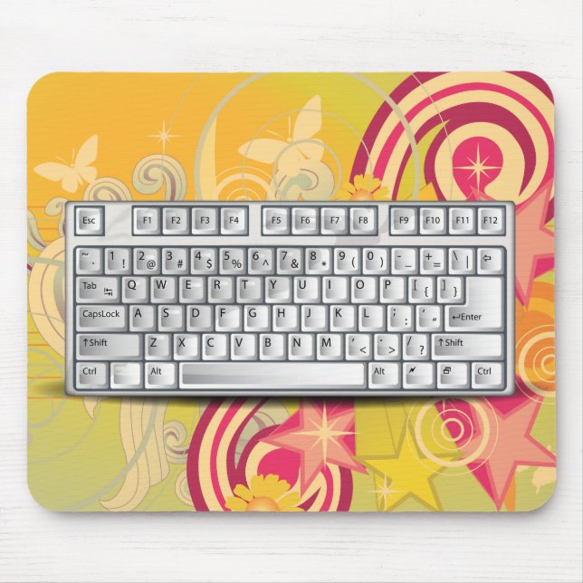 Alfombrilla De Ratón Teclado (Frente)