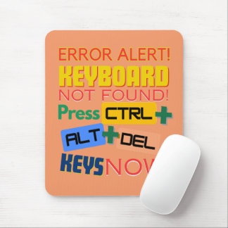 Alfombrilla De Ratón ¡Teclado de computadora no encontrado!