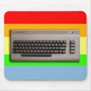 Alfombrilla De Ratón ¿Teclado de computadoras retro de época?