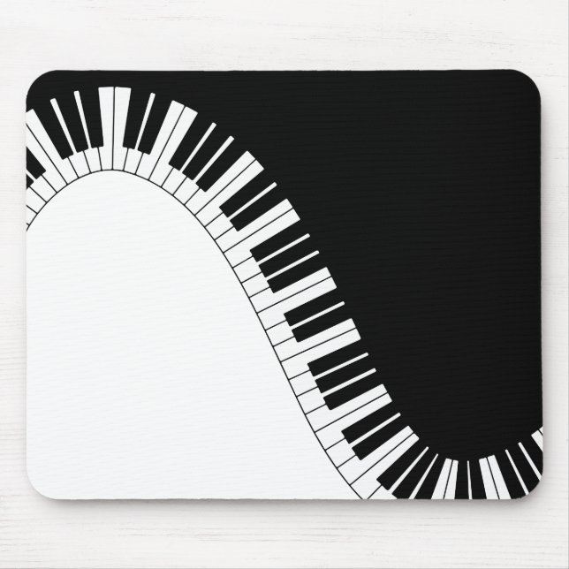 Alfombrilla De Ratón Teclado de piano (Frente)