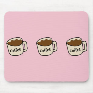 Alfombrilla De Ratón teclado de ratón para café