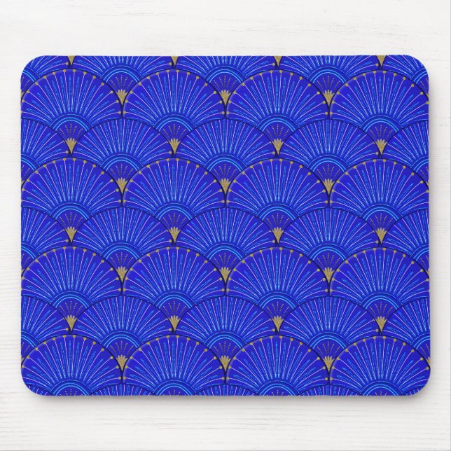 Alfombrilla De Ratón teclado de ratón para ventiladores azules (Frente)
