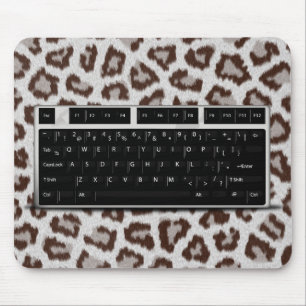 Alfombrilla De Ratón Teclado - Impresión Jaguar
