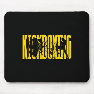 Alfombrilla De Ratón Técnica de lucha de kickboxing