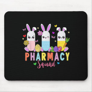Alfombrilla De Ratón Técnico de farmacia Bunny Easter Day Pharmacy Tech
