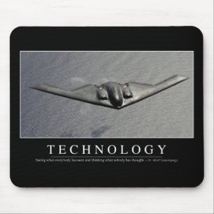 Alfombrilla De Ratón Tecnología: Cita inspiradora