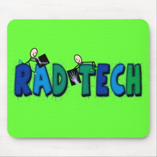 Alfombrilla De Ratón Tecnología del Rad con diseño de la gente y de l