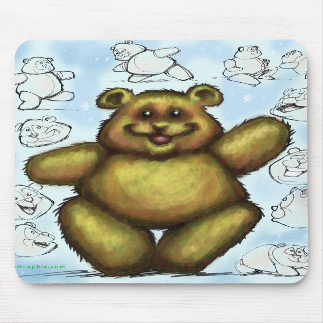 Alfombrilla De Ratón Teddy Bear (Frente)