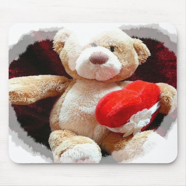 Alfombrilla De Ratón Teddy Bear Mousepad (Frente)