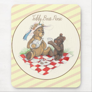 Alfombrilla De Ratón Teddy Bear Picnic mousepad