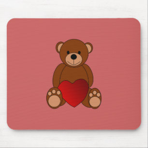 Alfombrilla De Ratón Teddy Love