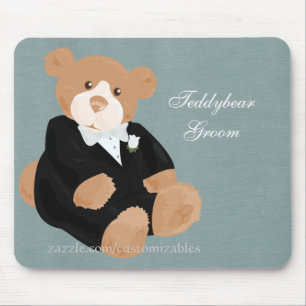 Alfombrilla De Ratón Teddybear GroomMousepad