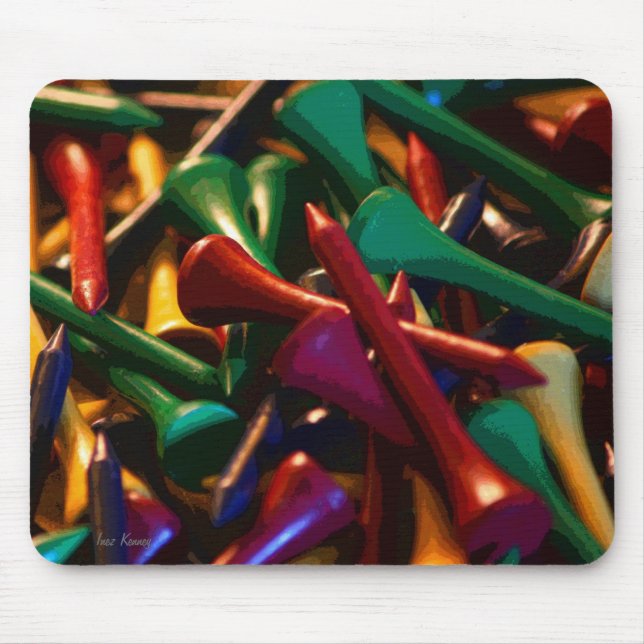 Alfombrilla De Ratón Tee de golf (Frente)