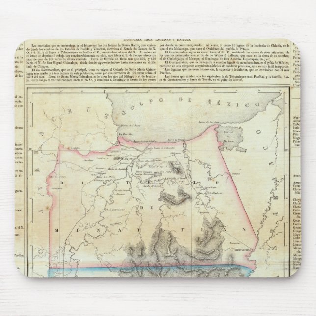 Alfombrilla De Ratón Tehuantepec, México (Frente)