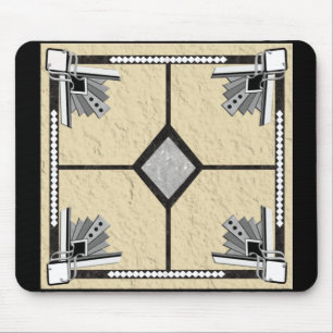 Alfombrilla De Ratón teja del deco