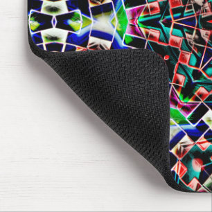 Alfombrilla De Ratón Tejas de plástico o cuero al estilo Kaleidoscope