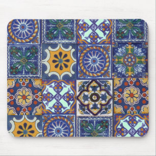 Alfombrilla De Ratón Tejas de Talavera del mexicano