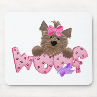 Alfombrilla De Ratón Tejido de Yorkie