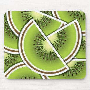 Alfombrilla De Ratón Tejidos de fruta kiwi funky