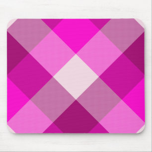 Alfombrilla De Ratón Tela escocesa rosada Mousepad