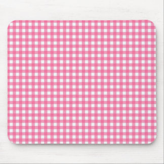 Alfombrilla De Ratón Tela escocesa rosada Mousepad