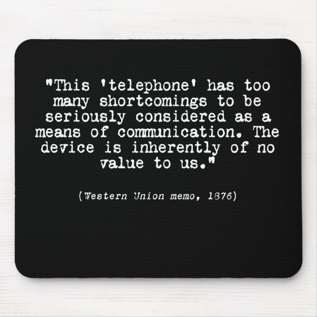 Alfombrilla De Ratón Teléfono (Frente)