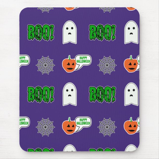 Alfombrilla De Ratón Tema de Halloween de fantasía (Frente)