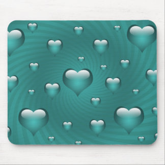 Alfombrilla De Ratón Tema del amor de los corazones