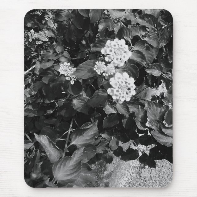 Alfombrilla De Ratón Tema floral antiguo (Frente)