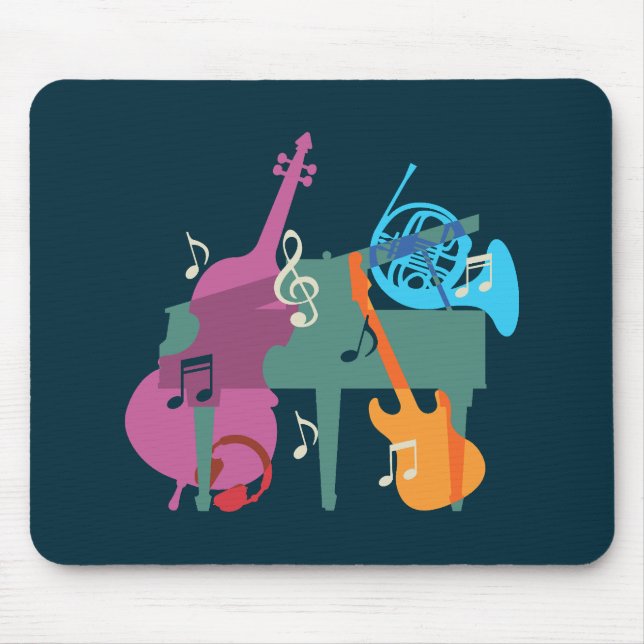 Alfombrilla De Ratón Tema musical (Frente)
