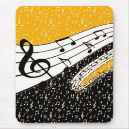 Alfombrilla De Ratón Tema musical de oro