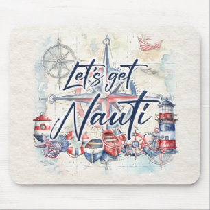Alfombrilla De Ratón Tema náutico "Vamos a buscar nauti"