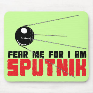 Alfombrilla De Ratón Tema que para mí sea Sputnik Mousepad