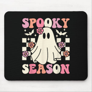 Alfombrilla De Ratón Temblorosa temporada Halloween Ghost Costume Retro