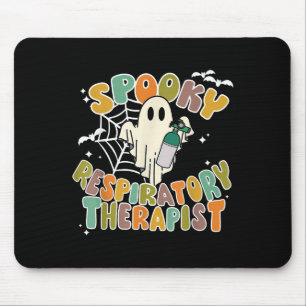 Alfombrilla De Ratón Temblorosa terapia respiratoria Rt Ghost Halloween