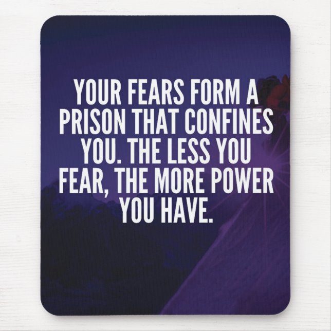 Alfombrilla De Ratón TEMOR - Motivacional (Frente)