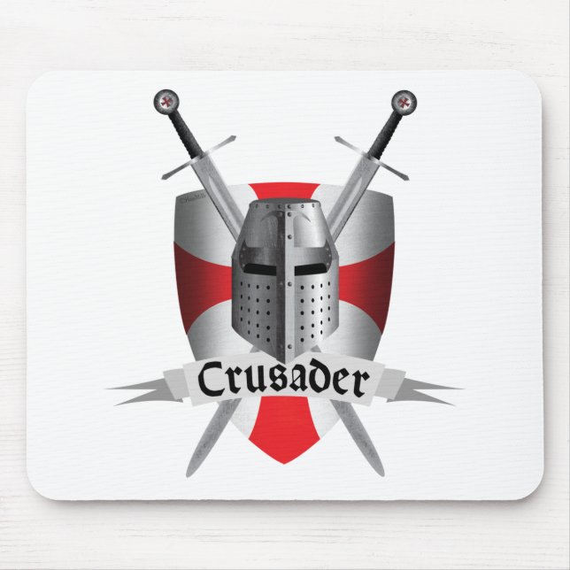 Alfombrilla De Ratón Templar - brazos del cruzado (Frente)