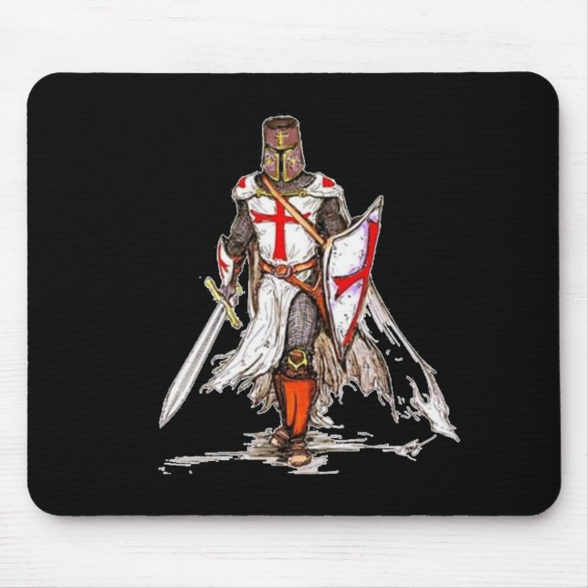 Alfombrilla De Ratón Templar Knight (Frente)