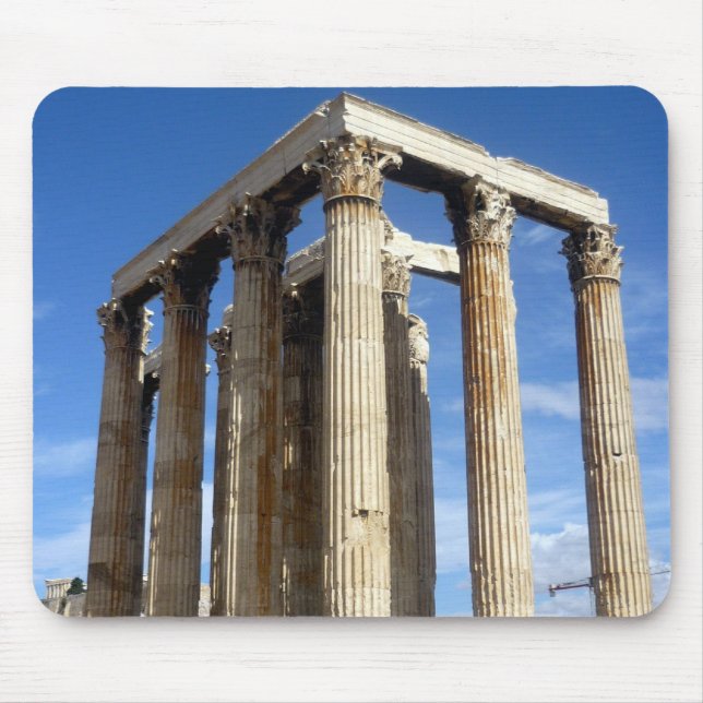 Alfombrilla De Ratón temple zeus (Frente)