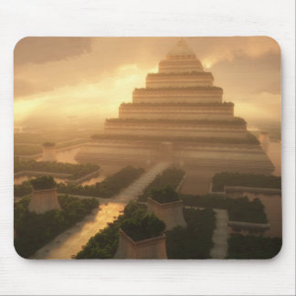 Alfombrilla De Ratón Templo de la hoja Mousepad