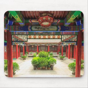 Alfombrilla De Ratón Templo del Ganso Salvaje Pequeño, China