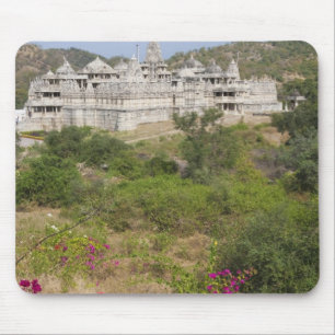 Alfombrilla De Ratón Templo jainista de Ranakpur, Ranakpur, Rajasthan,