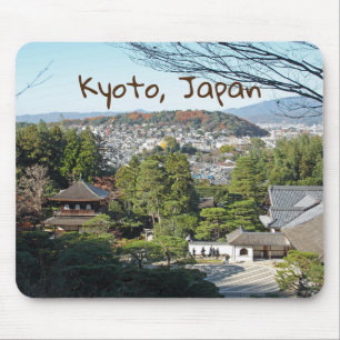 Alfombrilla De Ratón Templo Kioto y Ginkaku-ji, Japón