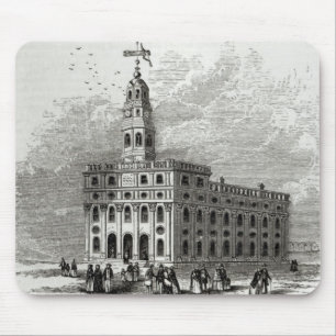 Alfombrilla De Ratón Templo mormón en Salt Lake, 1854