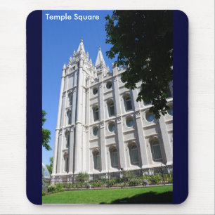 Alfombrilla De Ratón Templo mormón (LDS) en Salt Lake City, Utah