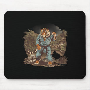 Alfombrilla De Ratón Templo Pagoda del Tigre de Kickboxing Artes Marcia