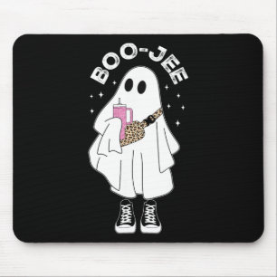 Alfombrilla De Ratón Temporada espeluznante lindo fantasma Halloween di