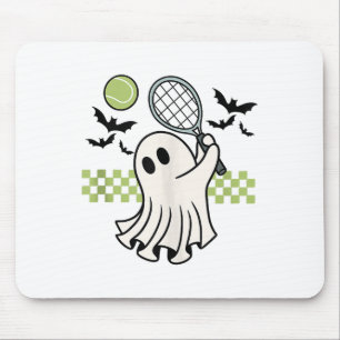 Alfombrilla De Ratón Temporada Retro Spooky de Halloween Ghost Tennis P